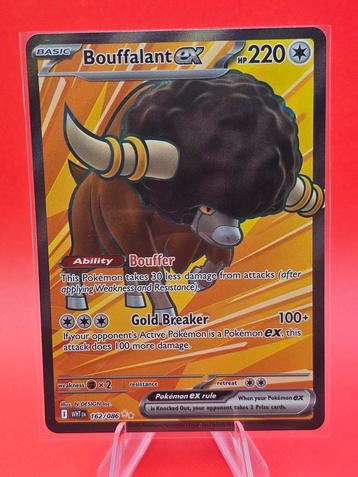 Bouffalant Ex 162/086 Ultra Rare White Flare  beschikbaar voor biedingen