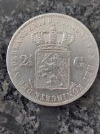 Rijksdaalder 1871 zilver zie foto's, Zilver, 2½ gulden, Ophalen of Verzenden, Koning Willem III