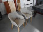 4 camel stoelen van VidaXL, Huis en Inrichting, Stoelen, Ophalen, Gebruikt, Bruin, Vier