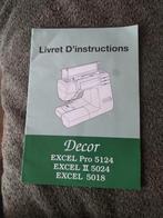 Naaimachine handleiding., Ophalen of Verzenden, Gebruikt, Naaimachine, Overige merken