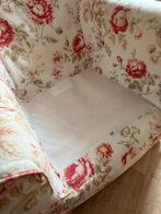 Stoel met bloemenprint, Ophalen, Zo goed als nieuw, Wit, Eén