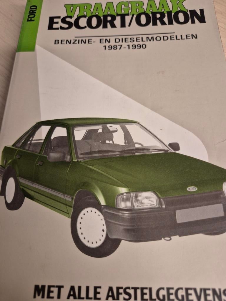 Vraagbaak Ford Escort mk4 óók Escort XR3i en 1,6i luxe Ghia, Ophalen of Verzenden