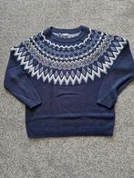 BONPRIX DONKERBLAUWE GEBREIDE NOORSE TRUI MAAT 40/42, Kleding | Dames, Truien en Vesten, Maat 38/40 (M), Bonprix, Blauw, Nieuw