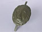Helmplaat,Belgie,WWII,Leeuw,M1931, Verzenden, Landmacht, Overige gebieden, Embleem of Badge