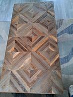 Salontafel Gerecycled Teakhout - 120x60x40cm, Teakhout, Minder dan 50 cm, Rechthoekig, 50 tot 100 cm