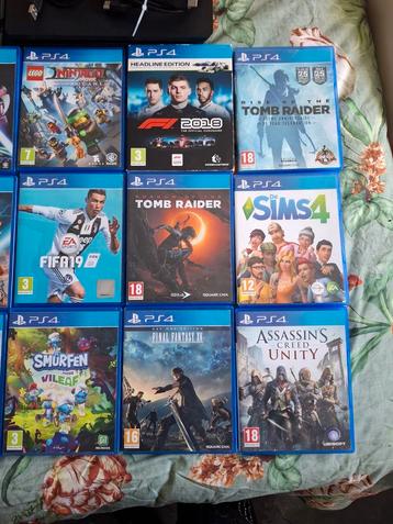 PS4 Games - Groot Pakket beschikbaar voor biedingen