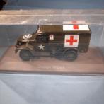 Metalen Militaire voertuigen 1:43 US red cross truck, Hobby en Vrije tijd, Ophalen of Verzenden, Nieuw, Bus of Vrachtwagen