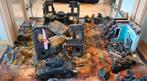 Diorama Normandie 1/32 Met figuren en tanks, Ophalen, Landmacht, Overige gebieden, Miniatuur of Beeldje