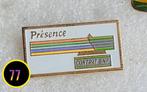 Pin  Présence, Verzamelen, Speldjes, Pins en Buttons, Verzenden, Gebruikt