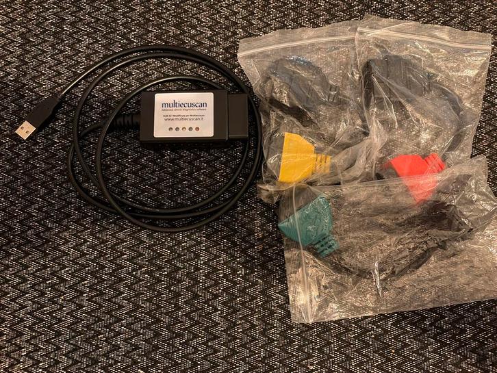 Multiecuscan ELM 327 OBD II Scanner, Auto diversen, Autogereedschap, Nieuw, Ophalen of Verzenden