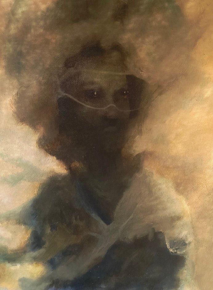 Schilderij van kunstenaar Dawid Figielek, Antiek en Kunst, Kunst | Schilderijen | Klassiek, Ophalen