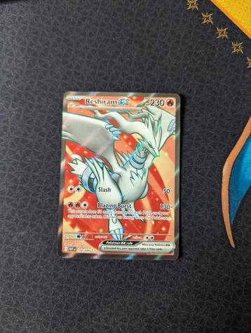 Reshiram EX Full Art #158 Pokemon White Flare  beschikbaar voor biedingen