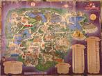 Efteling plattegrond vintage verzamelobject, Verzamelen, Efteling, Ophalen of Verzenden, Gebruikt, Gebruiksvoorwerp