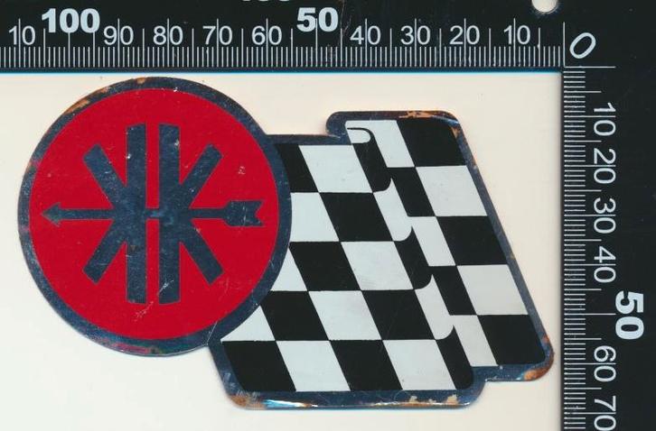 Sticker: Kreidler (3), Verzamelen, Stickers, Zo goed als nieuw, Auto of Motor, Ophalen of Verzenden