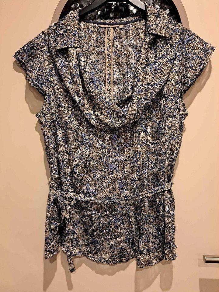 Xandres, blouse kapmouwtje, doorschijnend, feestelijk, 46, Kleding | Dames, Blouses en Tunieken, Zo goed als nieuw, Maat 46/48 (XL) of groter