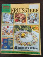 Burda special kruissteek E522 56 ideetjes borduren, Ophalen of Verzenden, Zo goed als nieuw, Borduren en Naaien, Burda Special