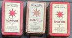Oude vintage sigaren sigaretten blikjes oa Roode ster, Verzamelen, Ophalen of Verzenden, Gebruikt, Tabaksdoos of Verpakking