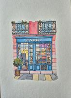 Urban Anna aquarel schilderij, Ophalen