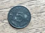 Reichspfennig 5 Pfennig 1940 A, Postzegels en Munten, Munten | Europa | Niet-Euromunten, Ophalen of Verzenden, Duitsland, Losse munt