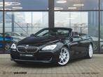 Bmw 6-SERIE 640i Cabrio Sportaut. - Comf.stl, HUD: vol, Auto's, BMW, Zwart, Leder, Bedrijf, 6 cilinders