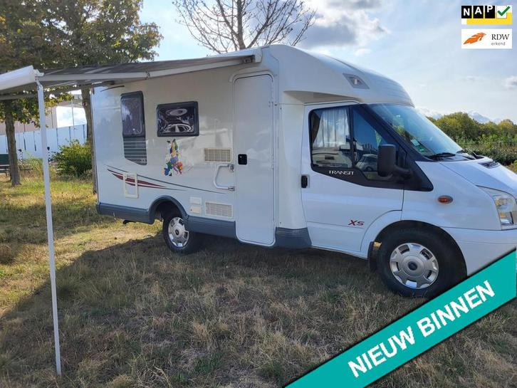 Ford 2.2 tdi home car 1ste eigenaar,e.l fietslift,lpg tank,l, Caravans en Kamperen, Campers, Bedrijf, Half-integraal, Ford, Diesel