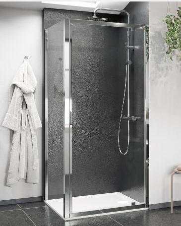 Douchedeur Novellini Lunes 2.0 | LUNG78-1B NIEUW!, Huis en Inrichting, Badkamer | Complete badkamers, Nieuw, Ophalen