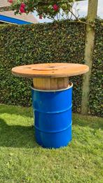 Biertafel hangtafel statafel olievat  mancave, Ophalen, Zo goed als nieuw