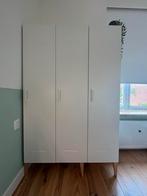 Witte kledingkast, Ophalen, 100 tot 150 cm, Zo goed als nieuw, 150 tot 200 cm