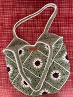 Crochet bag, handmade Daisy bag, Nieuw, Wol of Garen, Haken, Verzenden