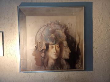 Schilderij Heinrich Klaus Keller 1984 beschikbaar voor biedingen