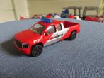 Majorette Chevrolet Silverado Brandweer Fire Fighter, Hobby en Vrije tijd, Modelauto's | Overige schalen, Ophalen of Verzenden
