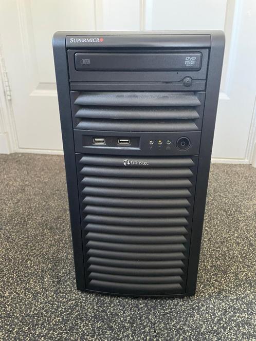 Kleine en stille SuperMicro-server (Xeon, 32GB RAM, 3TB HDD), Computers en Software, Servers, Gebruikt, 3 tot 4 Ghz, 32 GB, Ophalen of Verzenden