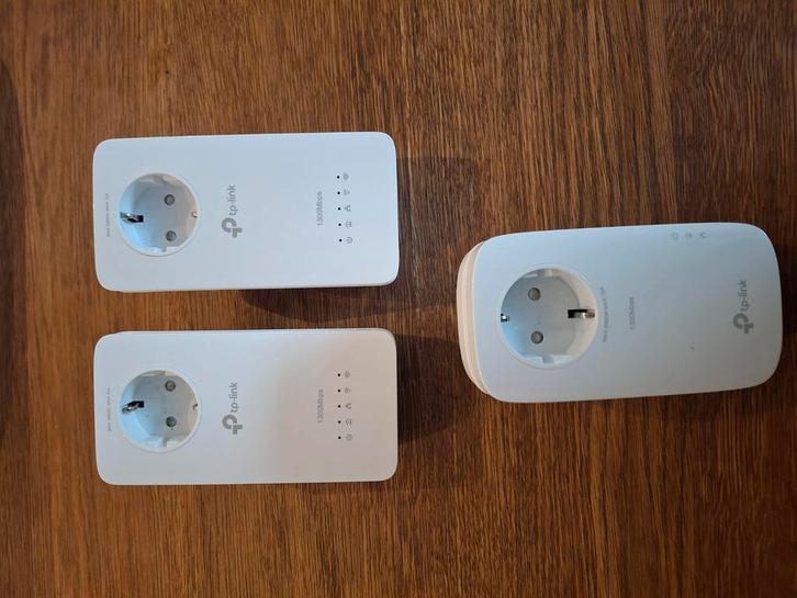 TP-Link Powerline Adapter Set – 1300Mbps, Computers en Software, WiFi-versterkers, Zo goed als nieuw, Ophalen of Verzenden
