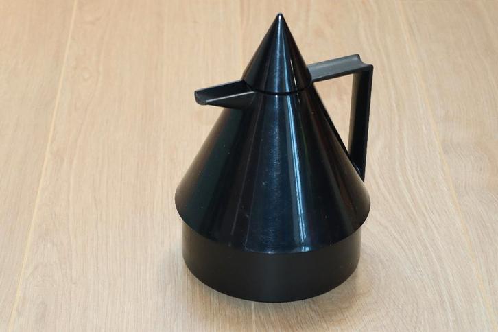 Vintage EMSA Rio Thermoskan 0644 10 ZGAN (Zwart), Huis en Inrichting, Keuken | Keukenbenodigdheden, Zo goed als nieuw, Ophalen of Verzenden