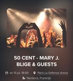Concert 50 Cent & Mary J. Blige, Tickets en Kaartjes, Twee personen