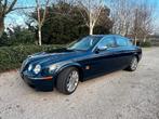 Jaguar S-Type 3.0 V6 Sport AUT 2007 Blauw 166.700 km !!, Automaat, 238 pk, Achterwielaandrijving, Beige