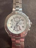 Pulsar Chronograph 100m rvs, Overige merken, Staal, Gebruikt, Staal