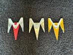 3 Oude papieren kerststerren, Diversen, Kerst, Ophalen of Verzenden, Gebruikt