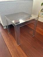 Kartell Jolly Bijzettafel Grijs, Huis en Inrichting, Tafels | Bijzettafels, Ophalen, Minder dan 45 cm, Gebruikt, Vierkant