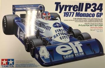 Coelianmodels, Tamiya 20053, Tyrrell P34 1977, 1/20, € 43,95 beschikbaar voor biedingen