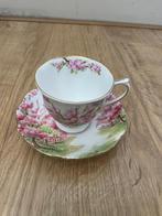 Royal Albert Blossom Time, Ophalen of Verzenden, Gebruikt, Kop en/of schotel
