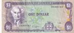 Jamaica 1 dollar 1-7-1989, Verzenden, Noord-Amerika, Los biljet