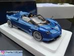 AUTOart 1/18 Pagani Huayra Roadster Blue Carbon Fiber, Ophalen of Verzenden, Nieuw, Autoart