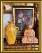 Geel keramiek kannetje, Antiek en Kunst, Antiek | Keramiek en Aardewerk, Ophalen of Verzenden