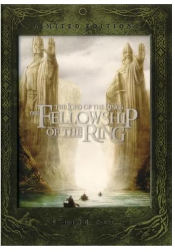 DVD: The Lord of the Rings: The Fellowship of the Ring beschikbaar voor biedingen