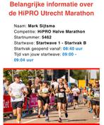 Utrecht Halve Marathon Ticket, Tickets en Kaartjes, Evenementen en Festivals, Eén persoon