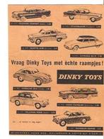 Dinky Toys advertentie, Ophalen of Verzenden