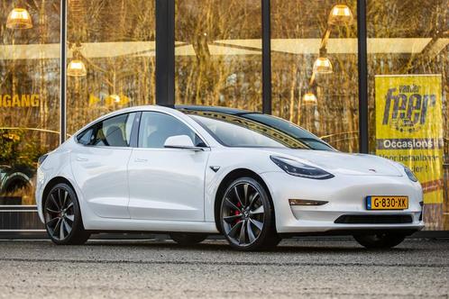Tesla Model 3 Performance AWD 75 kWh (bj 2019, automaat), Auto's, Tesla, Te koop, Model 3, 4x4, ABS, Airbags, Airconditioning