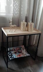 Tijdschriftenrek met afneembaar blad, Ophalen, 25 tot 50 cm, Rechthoekig, Metaal