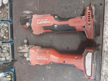 2x Hilti slijptollen  AG 6D 22 + AG 4S 22 |  gebruikt,  beschikbaar voor biedingen